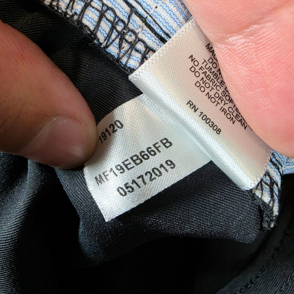 Peter Millar Eb66 Pants Mens 38x32 Black Performance Five Pocket Golf Crown - Picture 6 of 10